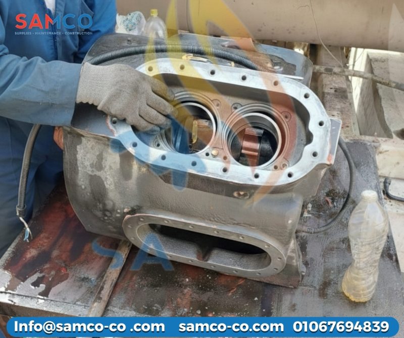 عمرات ضمن صيانة الشيلرات في أكتوبر للكباسات